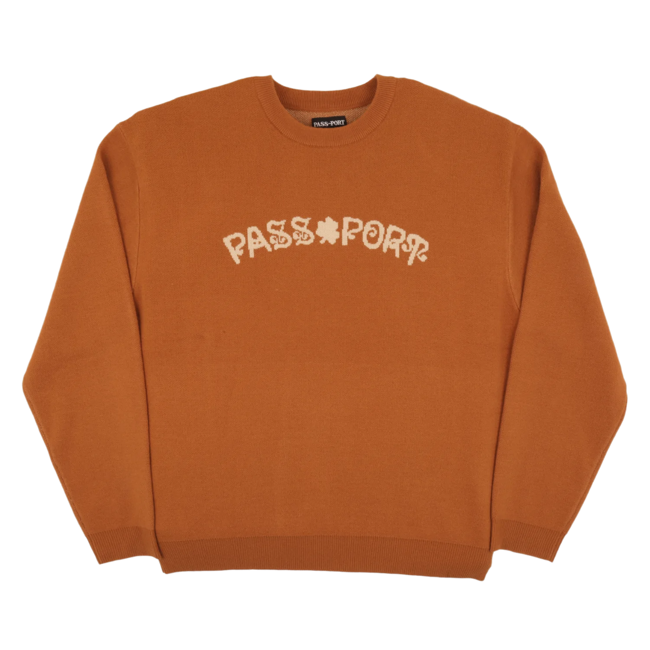 Sham Knitted Sweater - Rust