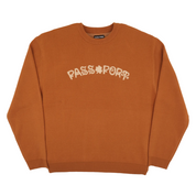 Sham Knitted Sweater - Rust