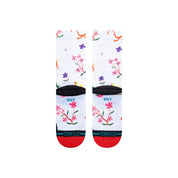 Kids Mulan By Estee Crew Socks - Red