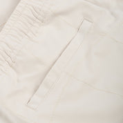 Wave Quilted Shorts - Light Gray