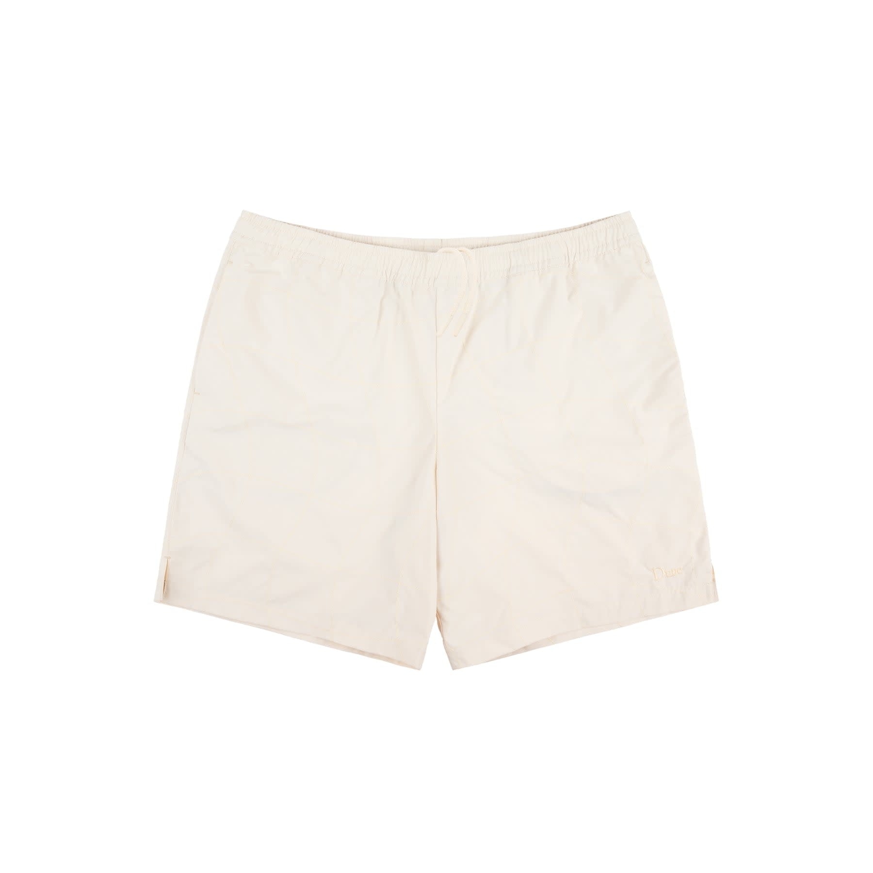 Wave Quilted Shorts - Light Gray