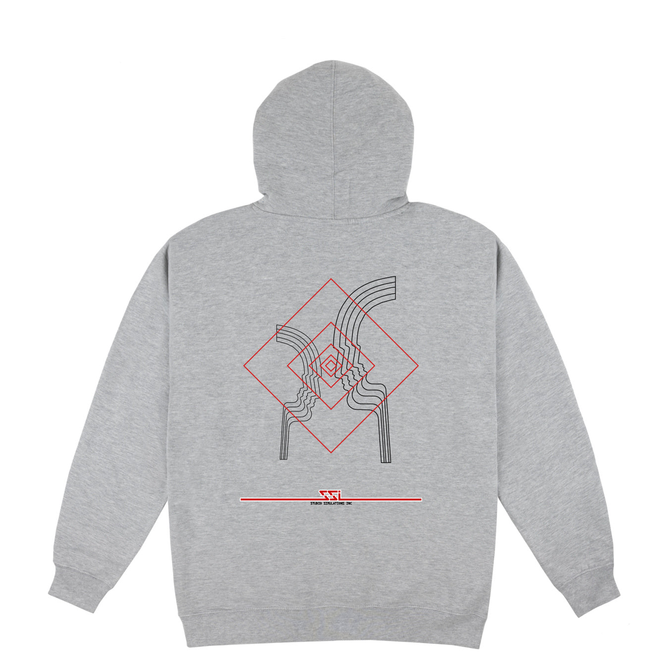 Simulation Hoodie - Heather Grey