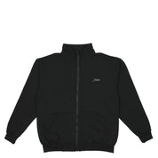 Small Script Full Zip Sweatshirt - Black