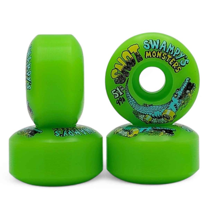 Swampy Monsters Green Wheels 99A