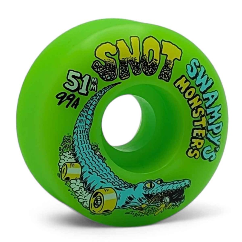 Swampy Monsters Green Wheels 99A