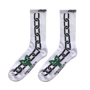 Chaussettes Aapi in Chains - Blanc