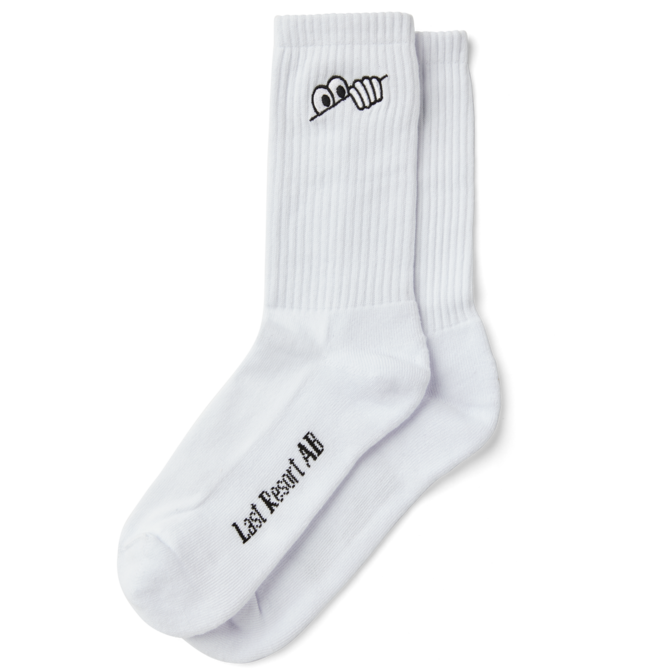 Chaussettes Yeux - Blanc