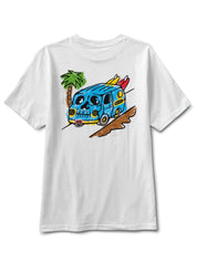 x Crayola Beach Van Boys T-Shirt - White