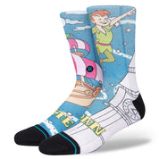 Disney Peter Pan By Travis Crew Socks - Blue