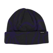 Spider Beanie - Eggplant
