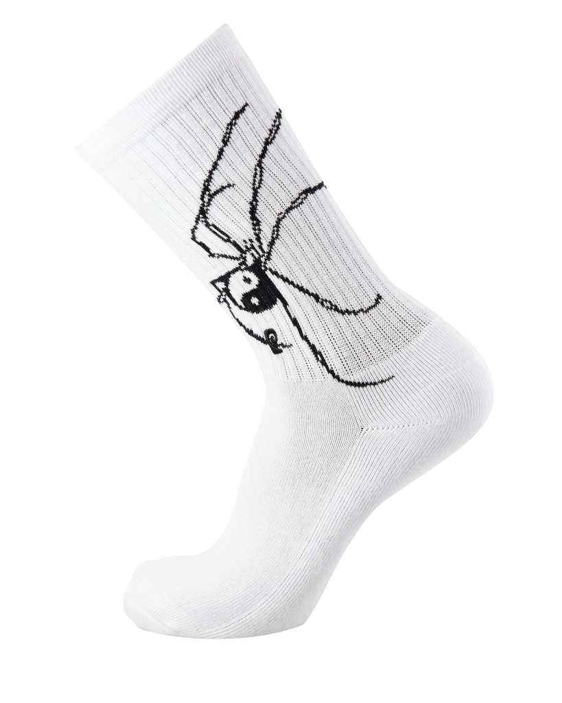 Chaussettes Spider Yang - Blanc