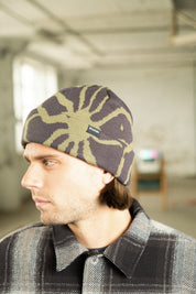 Spider Beanie - Sand