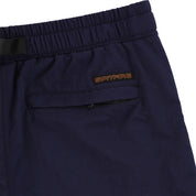 Bighead Circle Custom Shorts - Navy/Orange