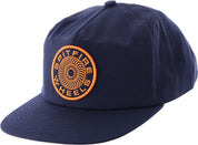 Casquette Snapback Classic 87' Swirl Patch - Bleu marine/orange 