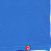 T-shirt pour jeunes Old E - Bleu roi/orange/rouge 