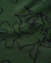 Pull en tricot pulvérisé - Forêt