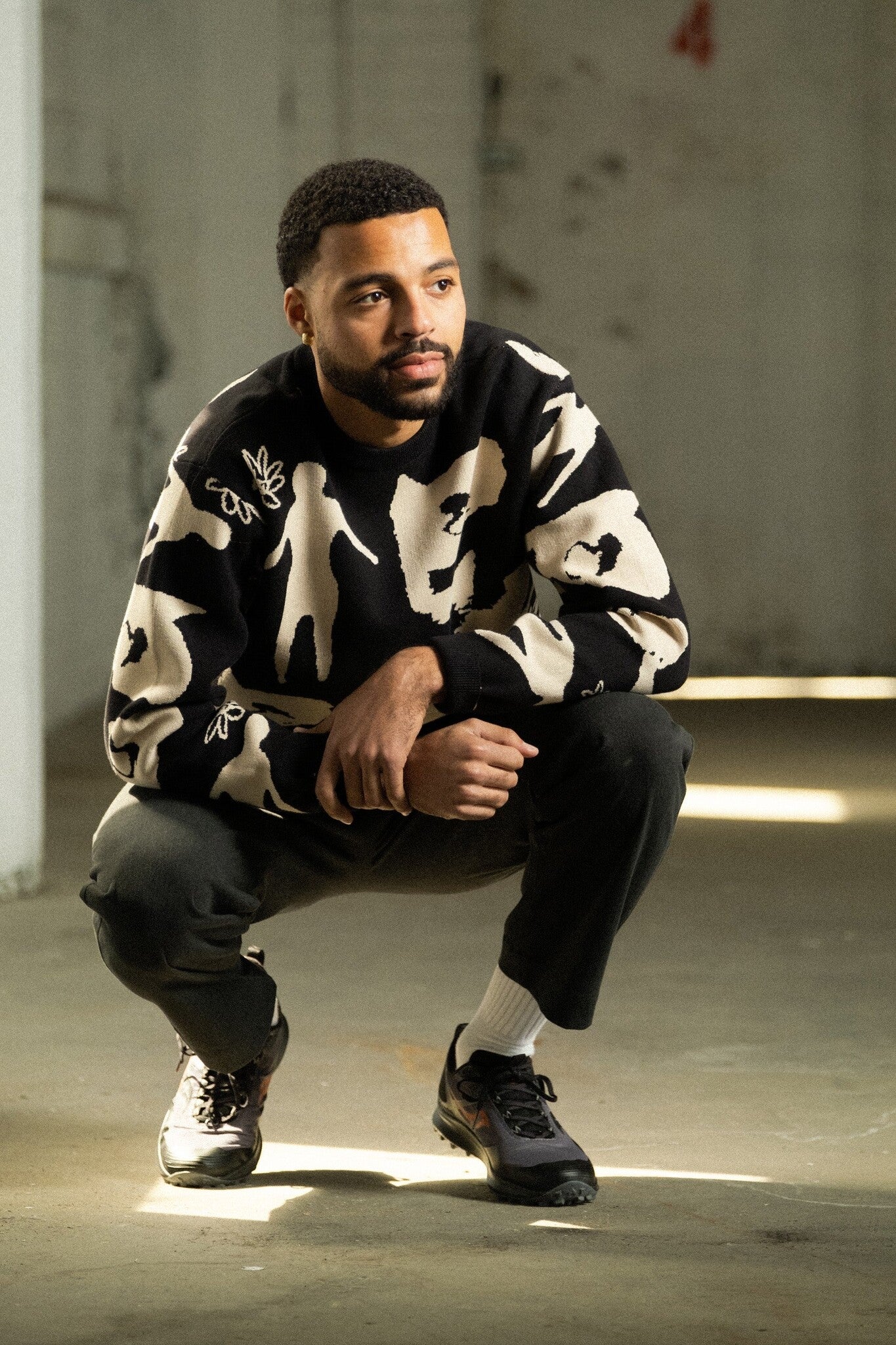 Quasi Stoneage Sweater - Black – Palm Isle Skateshop