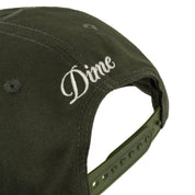 Cursive D Baseball Cap - Forest