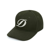 Cursive D Baseball Cap - Forest