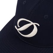 Cursive D Baseball Cap - Royal Navy