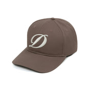 Cursive D Baseball Cap - Taupe