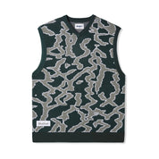 Gilet tricoté Surge - Forêt