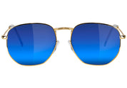 Lunettes de soleil polarisées Turner - Miroir doré/bleu 