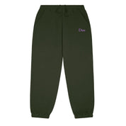 Classic Small Logo Sweatpants - Forest Green