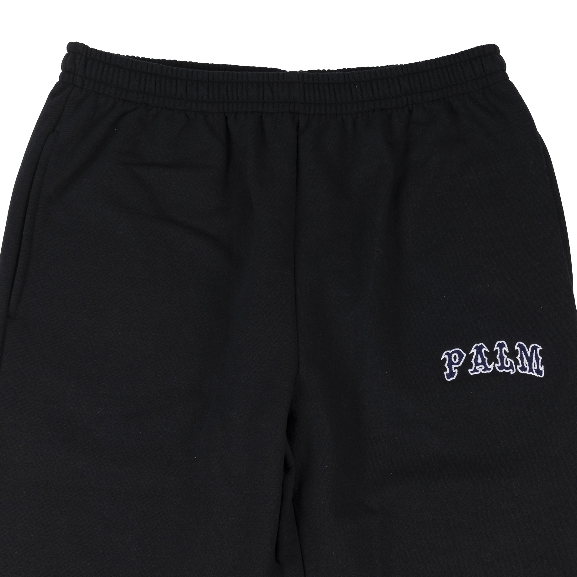 League Embroidered Sweatpants - Black/Blue