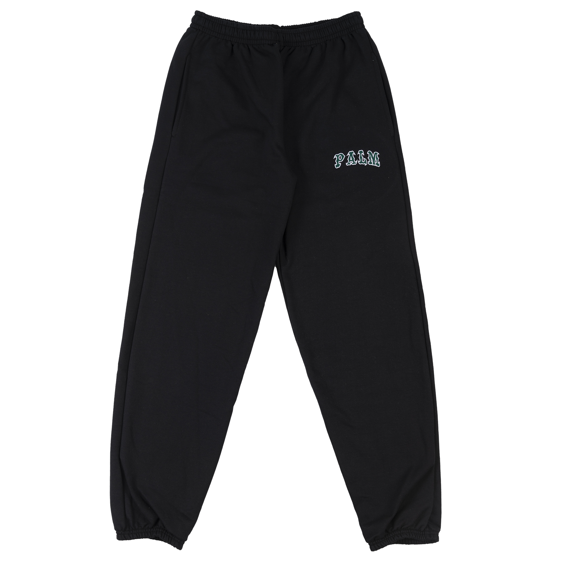 Pantalon de survêtement brodé League - Noir/Vert