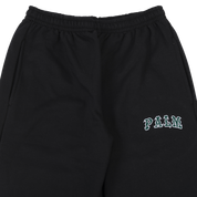 League Embroidered Sweatpants - Black/Green