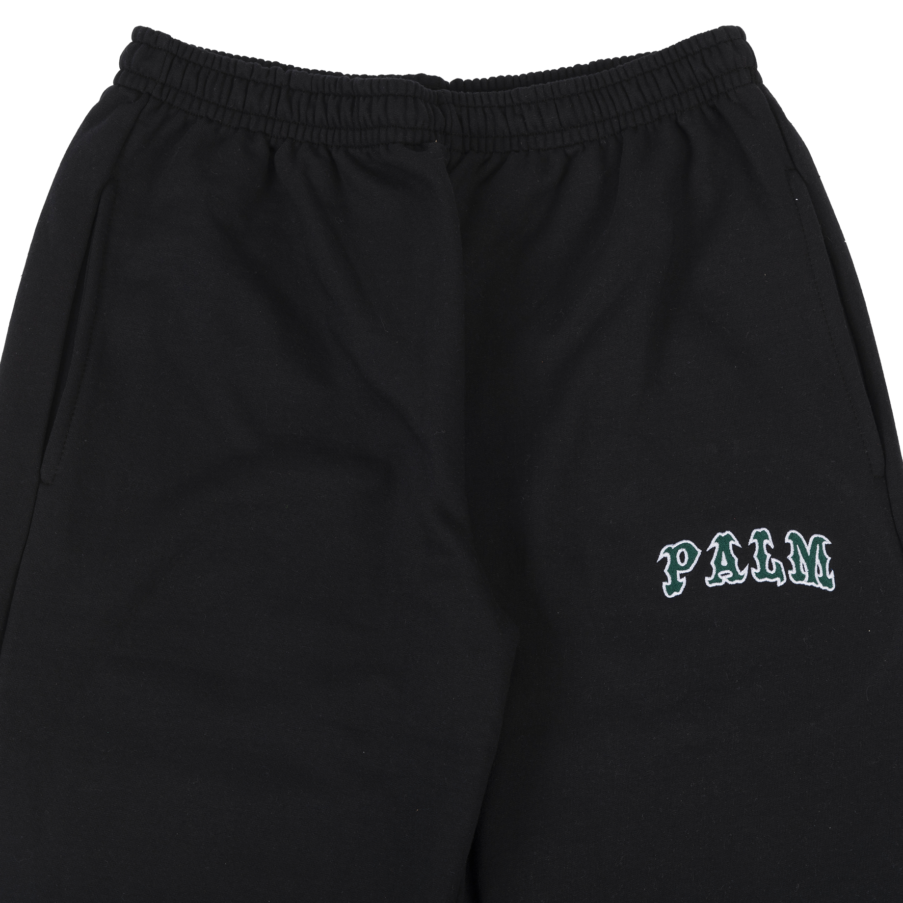 League Embroidered Sweatpants - Black/Green