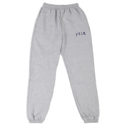 League Embroidered Sweatpants - Grey/Blue