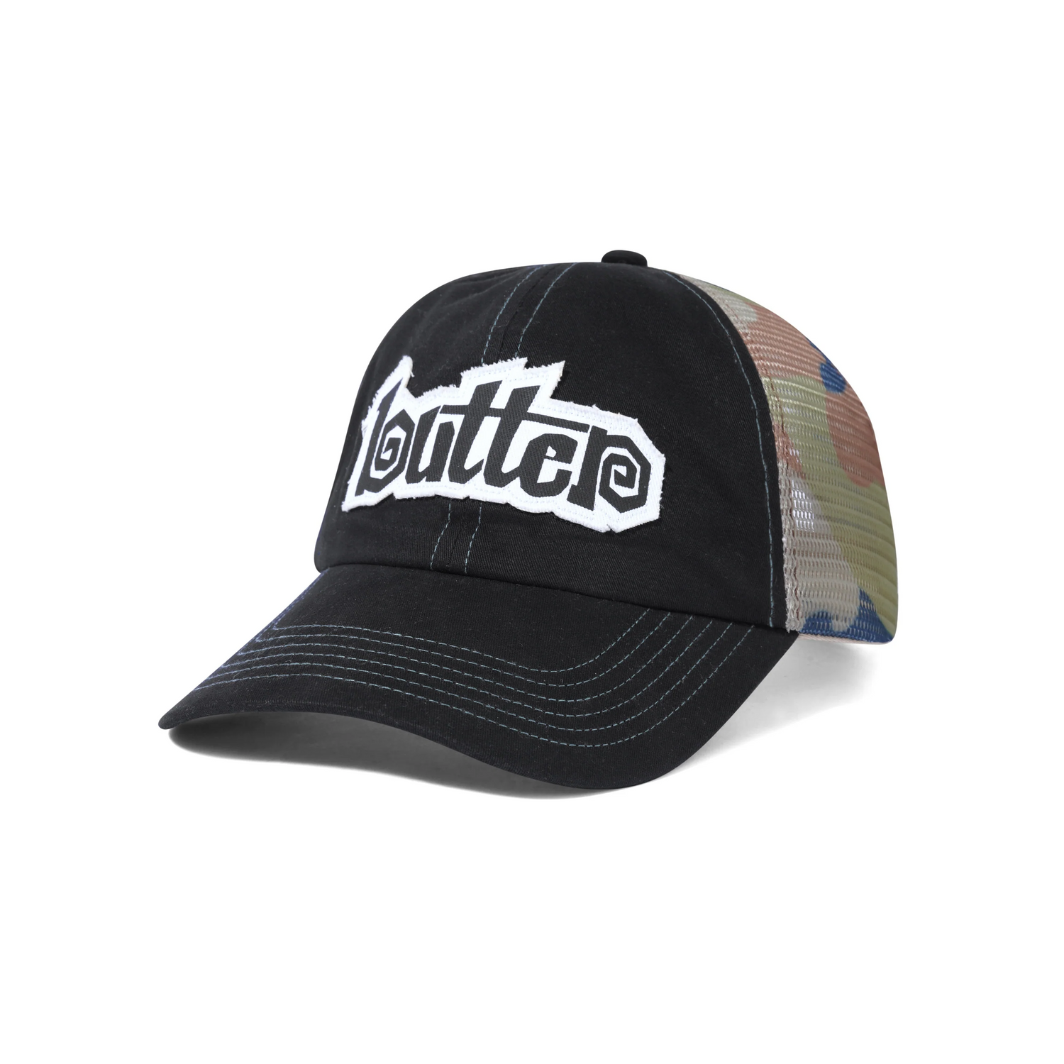 Casquette de camionneur Swirl - Noir