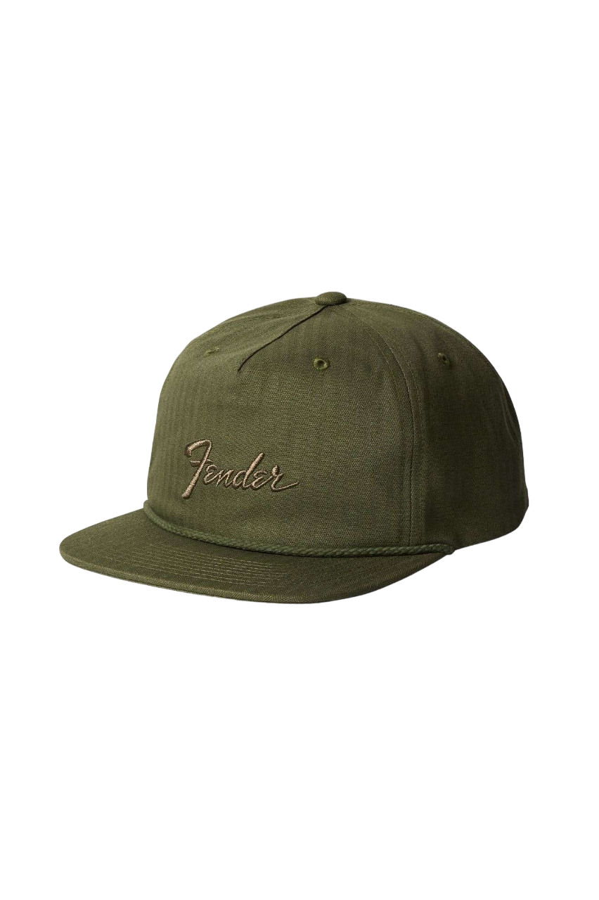 Casquette Snapback Fender Factory Netplus - Surplus d'olive