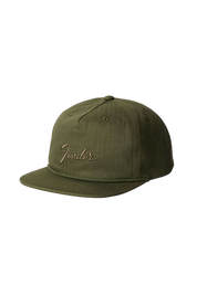 Casquette Snapback Fender Factory Netplus - Surplus d'olive