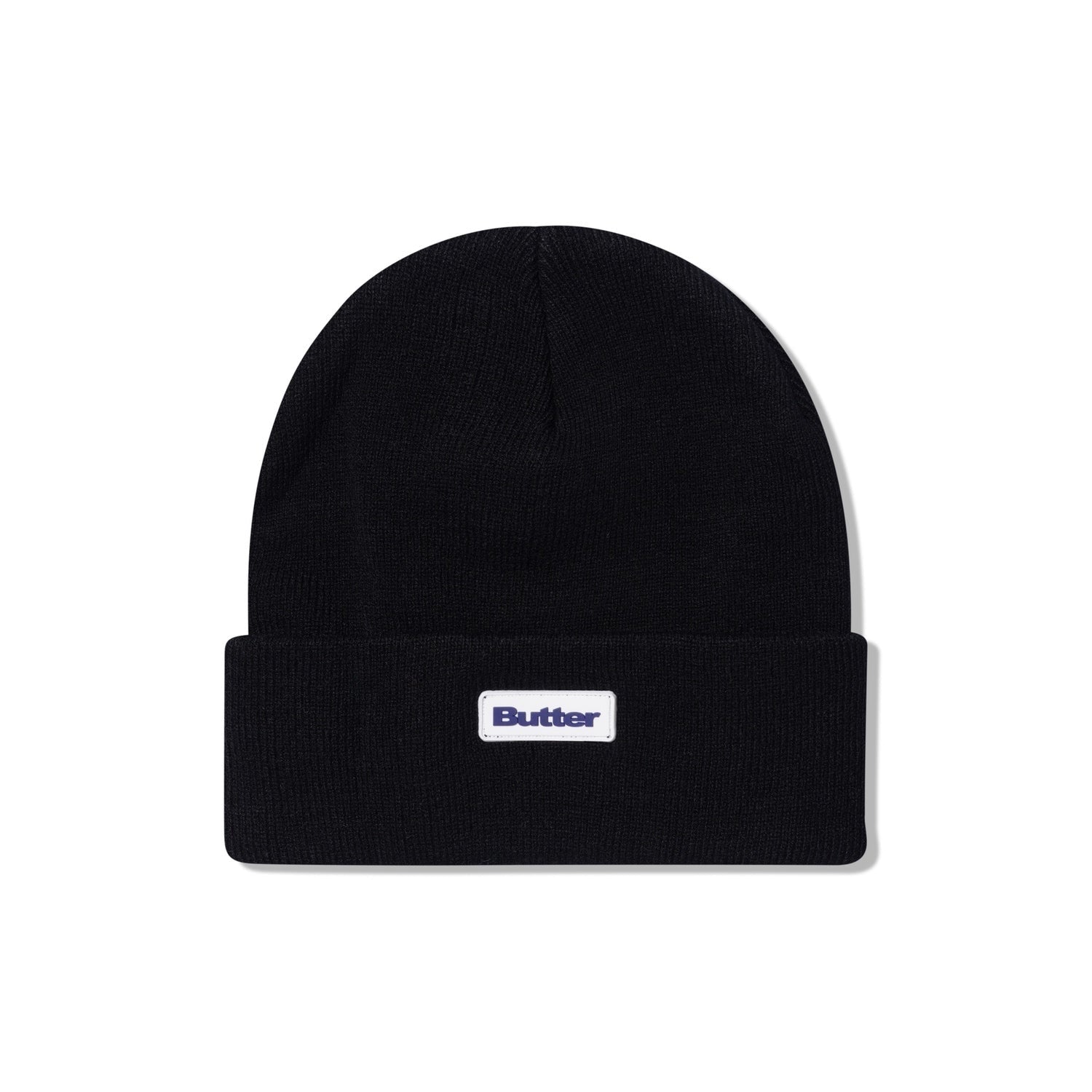 Tall Cuff Beanie - Black