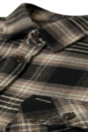 Bowery Flannel - Black/Charcoal/Beige