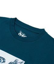 First Step Tee - Petrol Blue