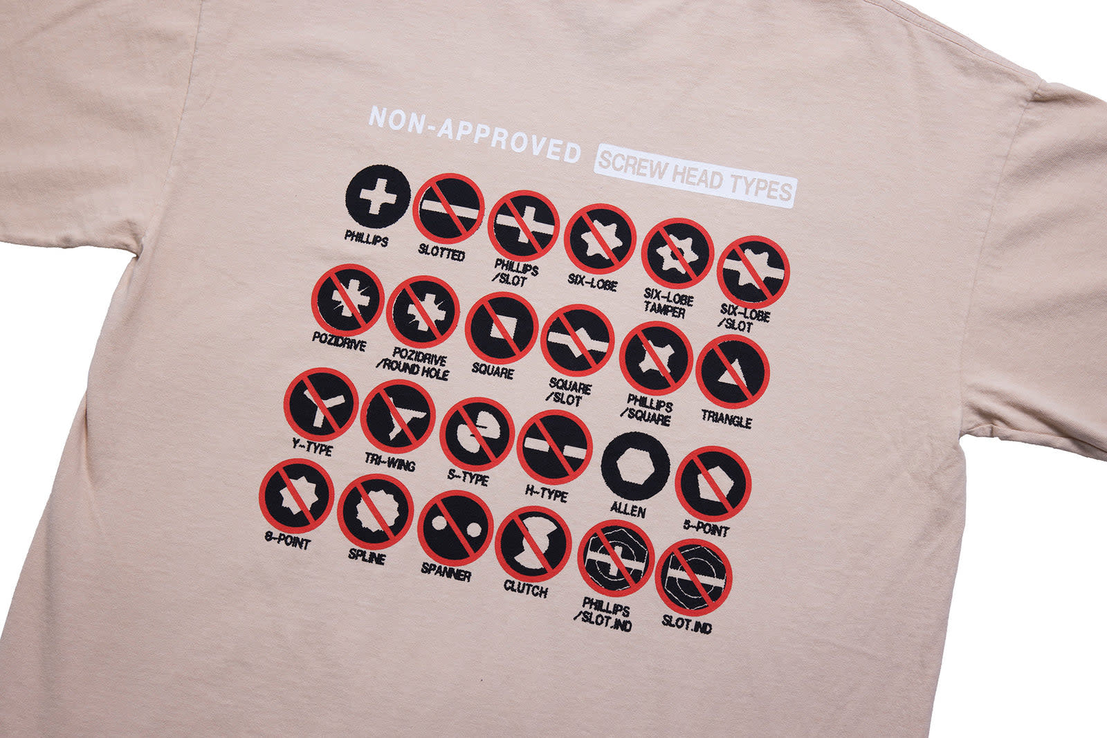 Non-Approved Tee - Sand