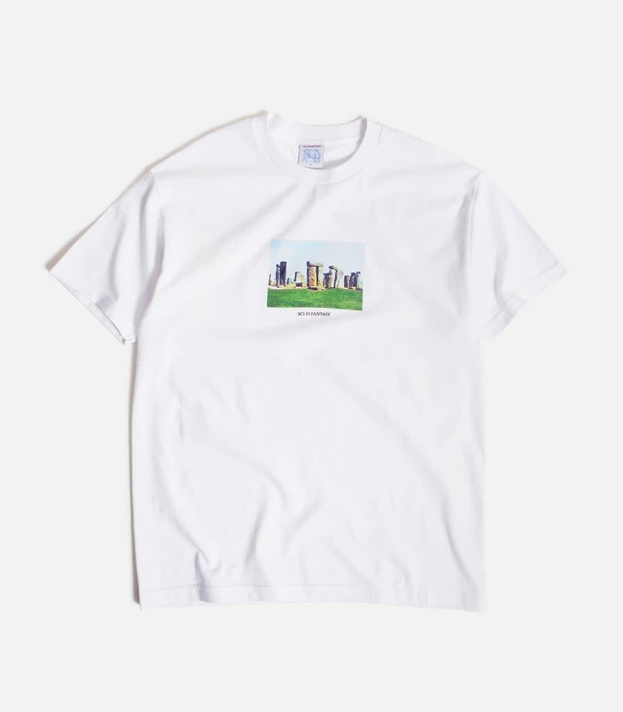 T-shirt Stonehenge - Blanc