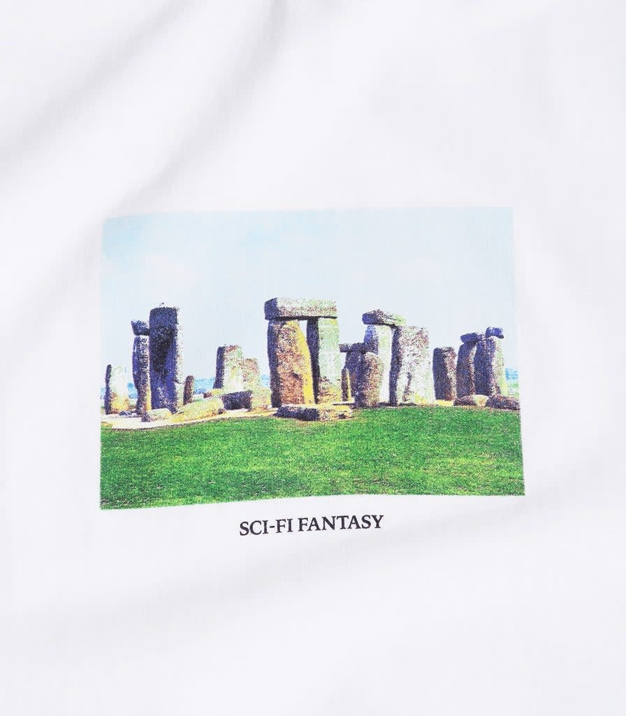 T-shirt Stonehenge - Blanc