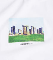 T-shirt Stonehenge - Blanc