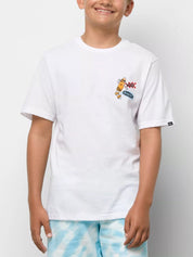 x Crayola Beach Van Boys T-Shirt - White