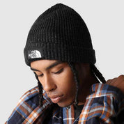 Salty Dog Lined Beanie - Black