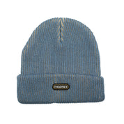 2 Tone Knit Beanie - Cream/Powder Blue