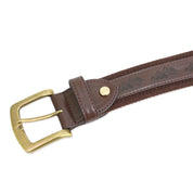 As Above Belt Vegan Leather - Brown