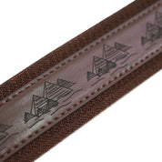 As Above Belt Vegan Leather - Brown