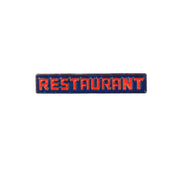 Theories Seinfeld Restaurant Enamel Pin