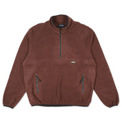 Catskills Lightweight Fleece Half-Zip - Chocolate